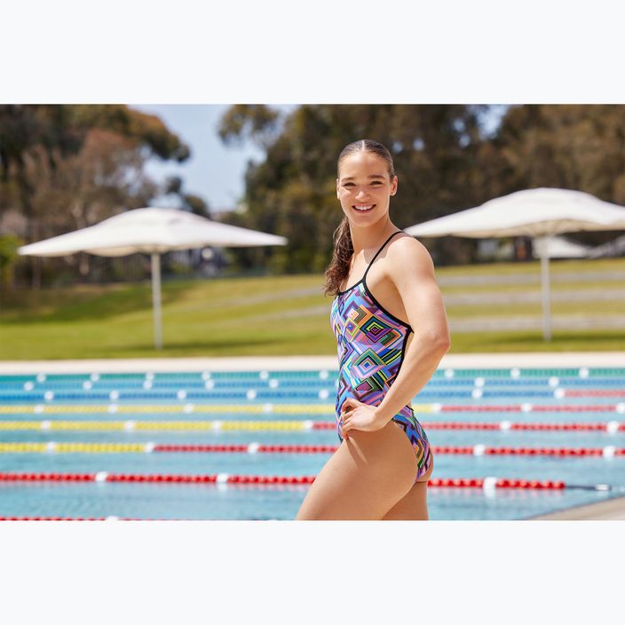 Dámske jednodielne plavky Funkita Strapped In One Piece boxanne 6