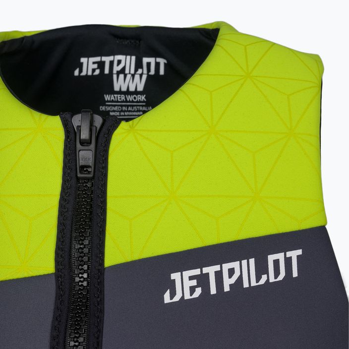 Pánska vesta Jetpilot Cause Neo čierno-žltá 2205603 4