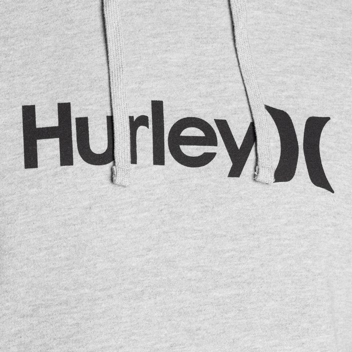 Pánska mikina Hurley O&O Solid Core dark heather grey 3