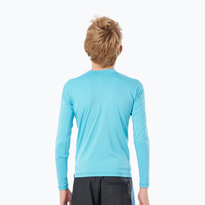 Detské plavecké tričko Rip Curl Corp modré WLY3EB 2