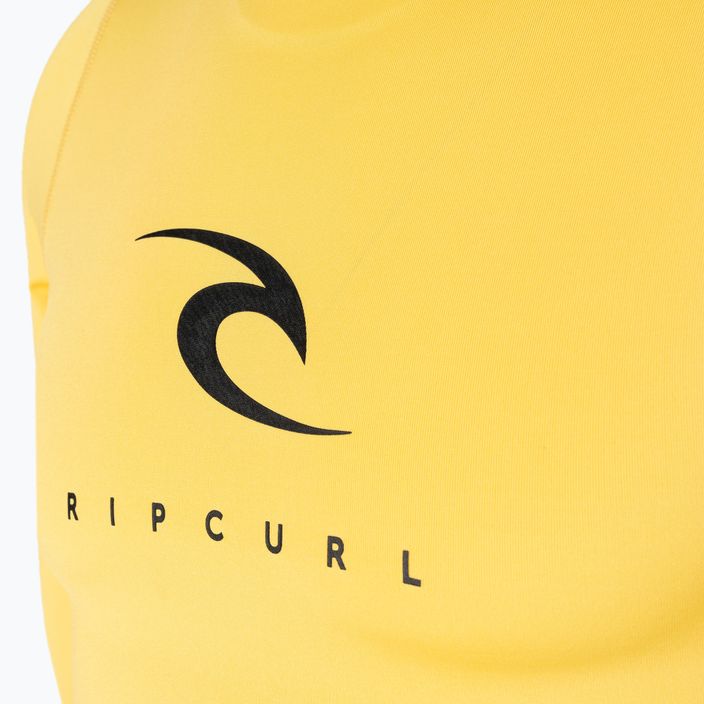 Rip Curl Corps pánske plavecké tričko žlté WLE3KM 3
