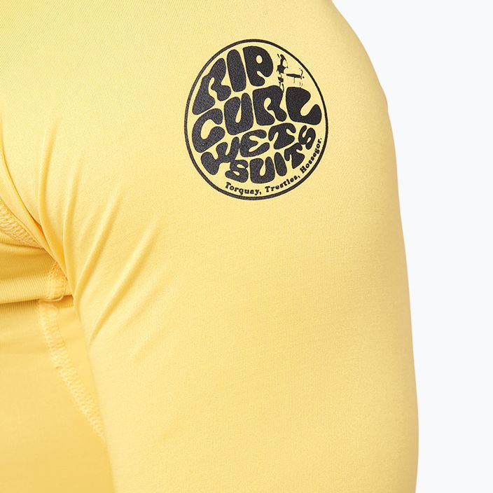 Rip Curl Corps pánske plavecké tričko žlté WLE3QM 5