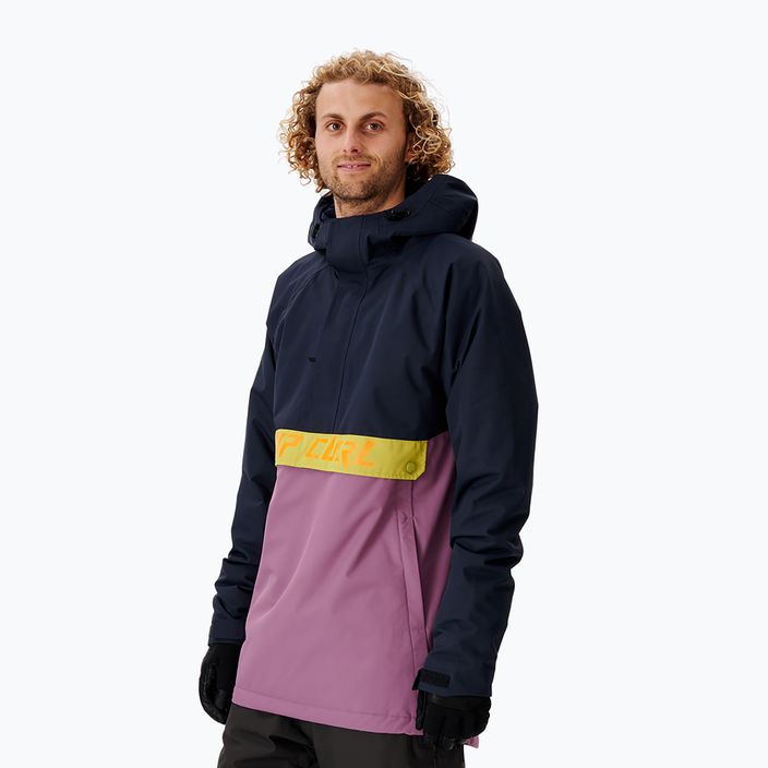 Pánska snowboardová bunda Rip Curl Primative tmavomodro-fialová MOU 49 2