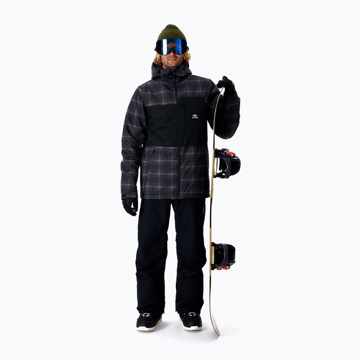 Pánska snowboardová bunda Rip Curl Notch Up čierna 5MOU 9 6
