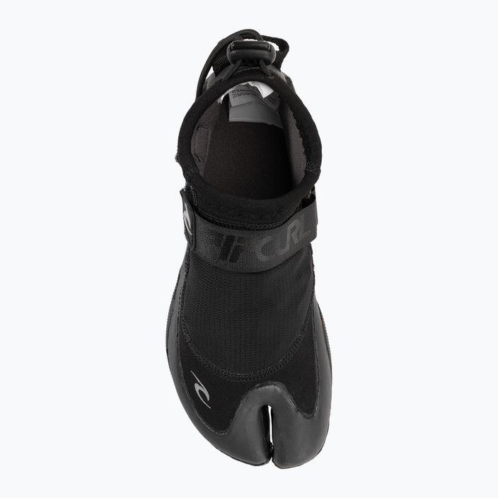 Pánske neoprénové topánky Rip Curl Reefer Boot 1,5 mm S/Toe black/charcoal 6