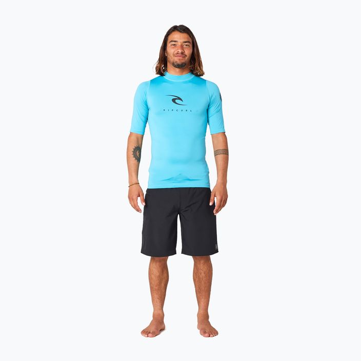 Pánske plavecké tričko Rip Curl Corps 7 modré 12JMRV 4