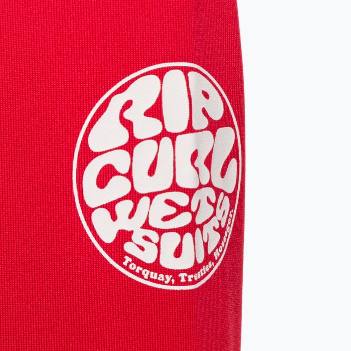Detské plavecké tričko Rip Curl Corps Rash Vest 4 červené 11MBRV 4