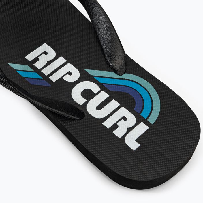 Pánske žabky Rip Curl Surf Revival Logo Open Toe 6244 čierne 19YMOT 8