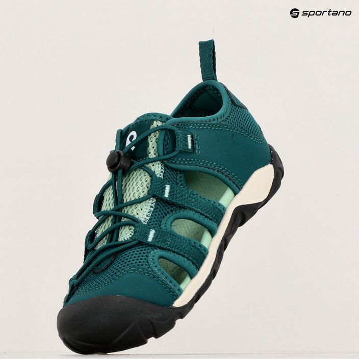 Detské sandále Reima Talsi hlbšie zelené 12
