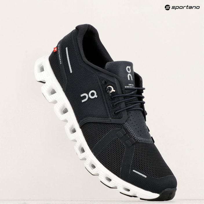 Pánska bežecká obuv On Running Cloud 5 black/white 16