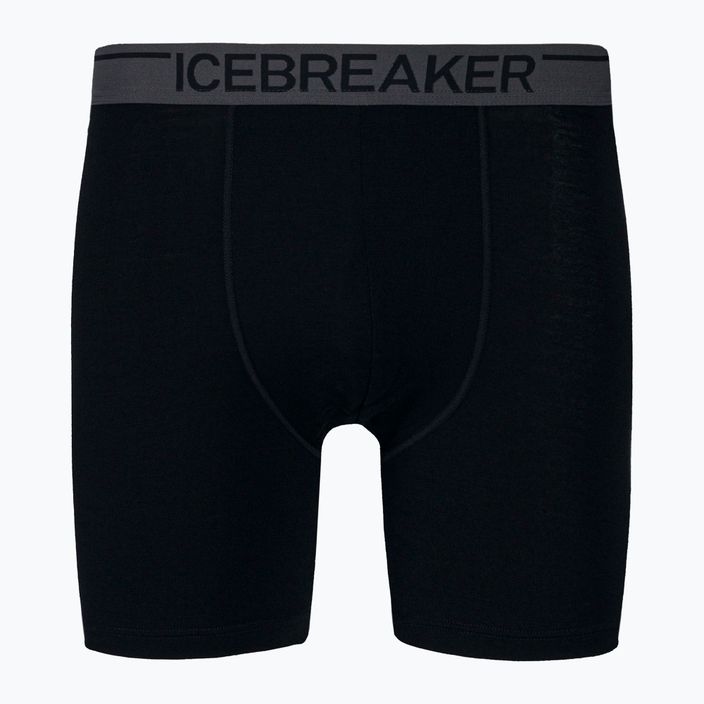 Pánske boxerky Icebreaker Anatomica 001 black IB1030290101