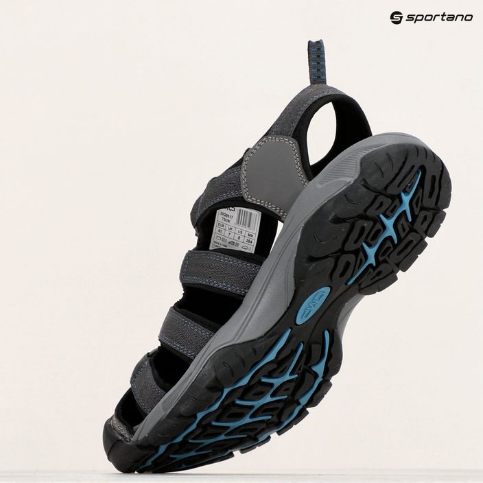 Pánske trekingové sandále CMP Sahiph dark/grey 10