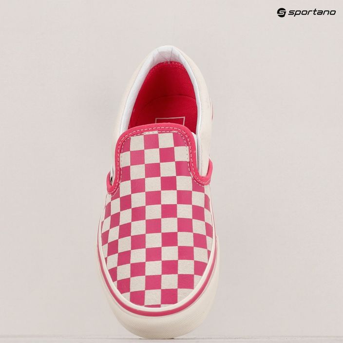 Tenisky Vans Classic Slip-On pink/true white 10