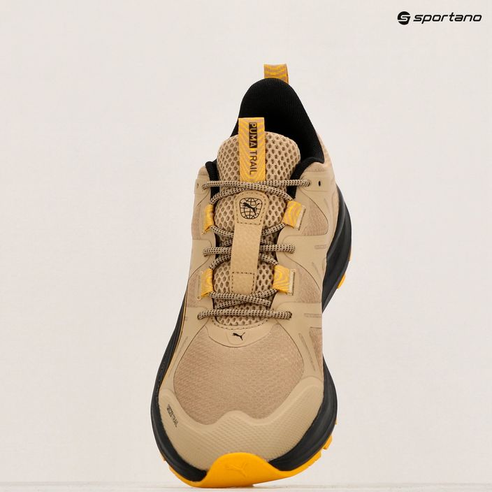 Bežecká obuv PUMA Reflect Lite Trail prairie tan/yellow sizzle/puma black 16