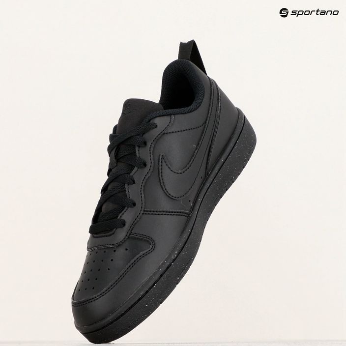 Dámske topánky Nike Court Borough Low Recraft black/black/black 9