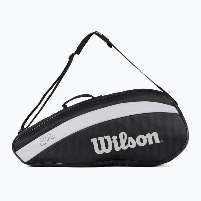 Tenisová taška Wilson RF Team 3 Pack black and white WR8005801 2