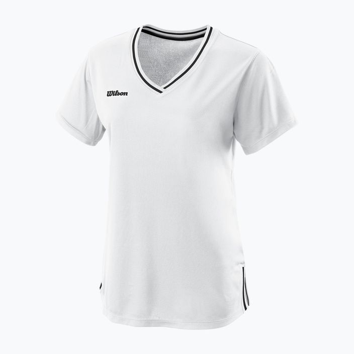 Dámske tenisové tričko Wilson Team II V-Neck white WRA795302