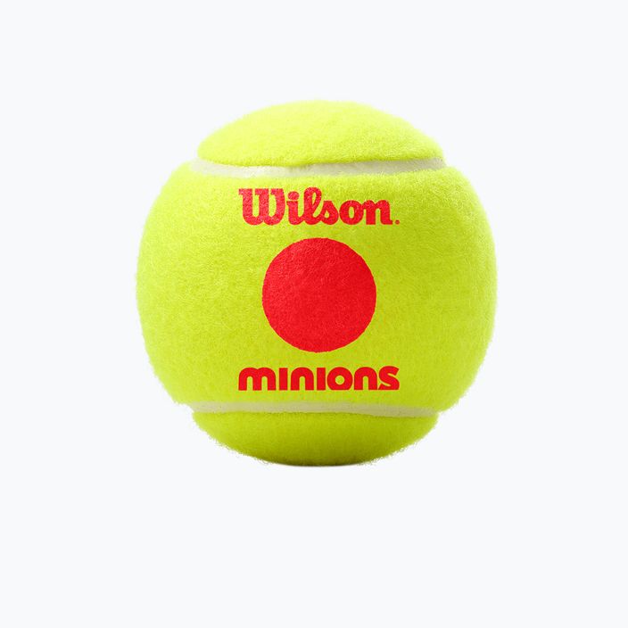 Wilson Minions Stage 3 detské tenisové loptičky 3 ks žlté WR8202701 3