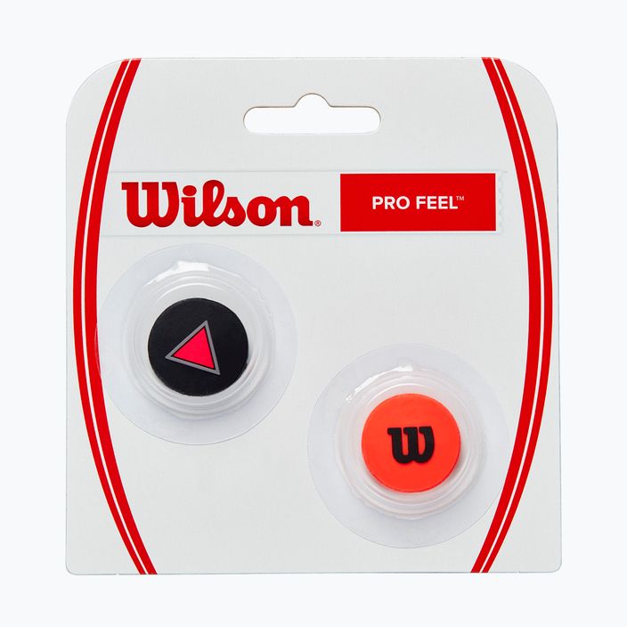 Wilson Pro Feel Clash tlmiče vibrácií 2 ks červené/čierne WR8405701 3