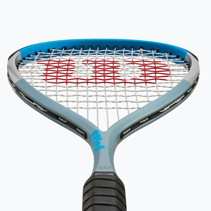 Squashová raketa Wilson Ultra L modrá/strieborná 4