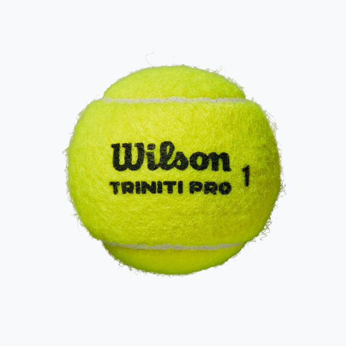 Wilson Triniti Pro Tball tenisové loptičky 4 ks žlté WR8204801001 2