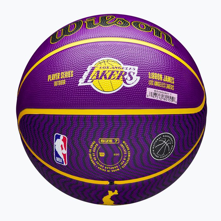 Wilson NBA Player Icon Outdoor Lebron basketbal WZ4005901XB7 veľkosť 7 7