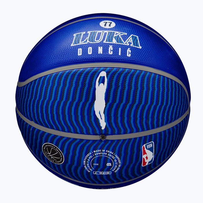 Wilson NBA Player Icon Outdoor Luka basketbal WZ4006401XB7 veľkosť 7 8
