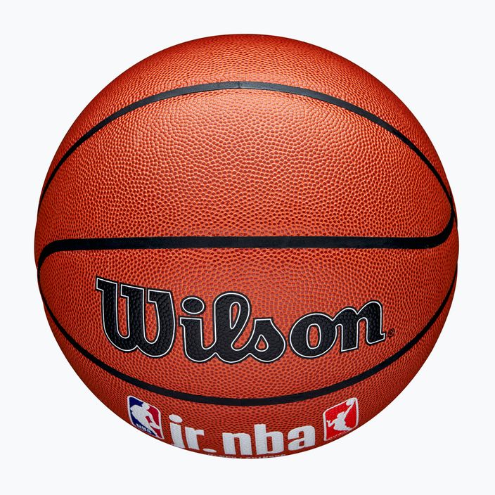 Basketbalová lopta Wilson NBA JR Fam Logo Indoor Outdoor hnedá veľkosť 7 4