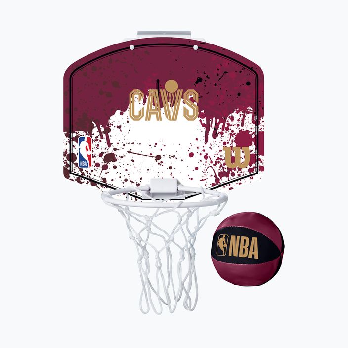 Basketbalová súprava Wilson NBA Team Mini Hoop Cleveland Cavaliers