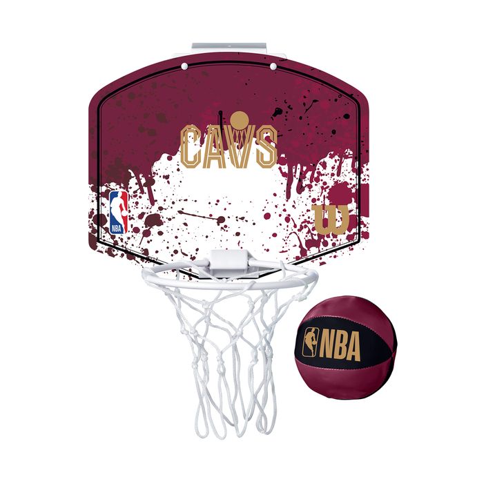Basketbalová súprava Wilson NBA Team Mini Hoop Cleveland Cavaliers 2