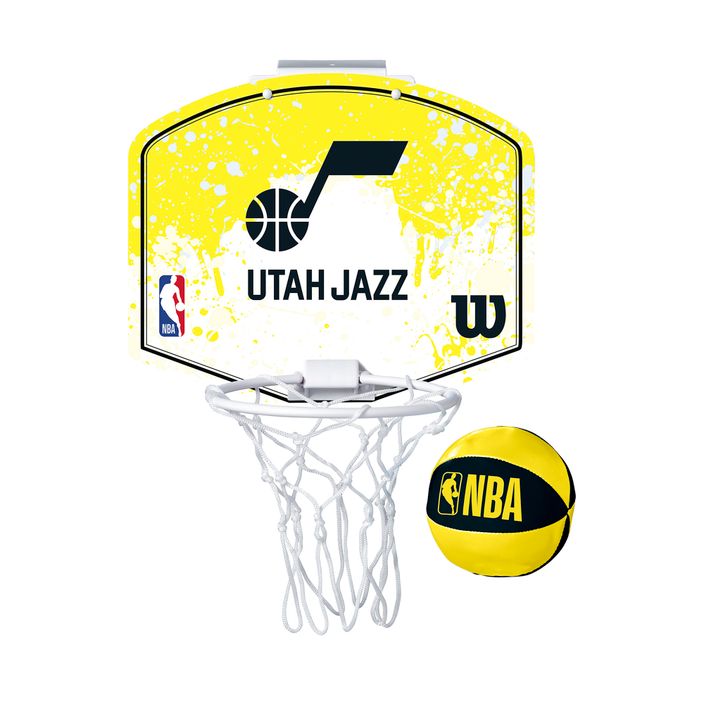 Basketbalová súprava Wilson NBA Team Mini Hoop Utah Jazz 2
