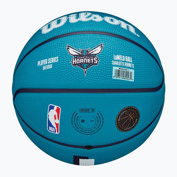 Wilson NBA Player Icon Mini Lamelo basketbal WZ4012901XB3 veľkosť 3 6