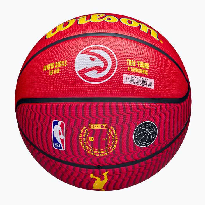Wilson NBA Player Icon Outdoor Trae basketball WZ4013201XB7 veľkosť 7 8