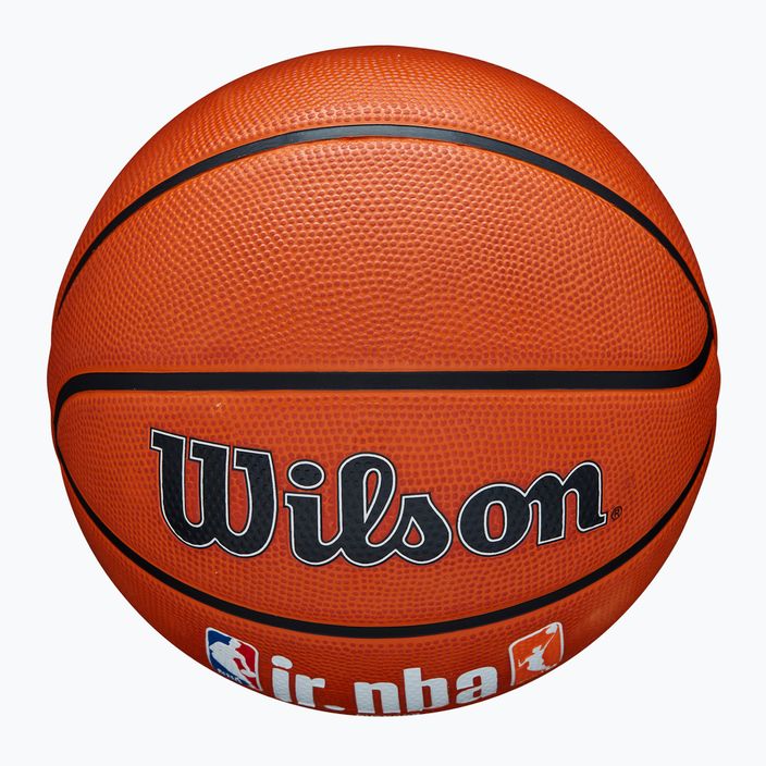 Basketbalová lopta Wilson NBA JR Fam Logo Authentic Outdoor brown veľkosť 7 4