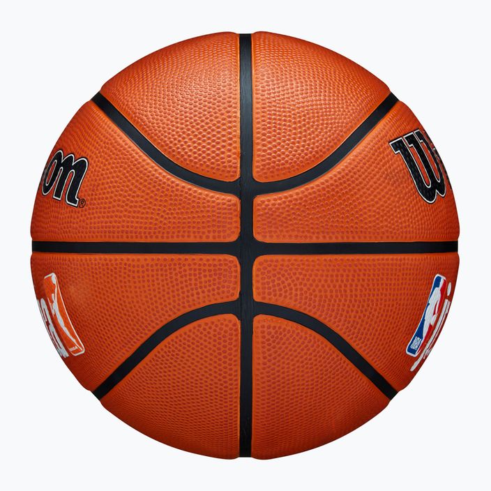 Basketbalová lopta Wilson NBA JR Fam Logo Authentic Outdoor brown veľkosť 7 6