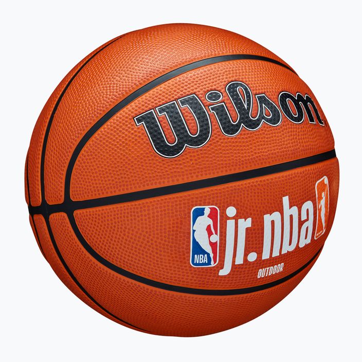 Basketbalová lopta detská Wilson NBA JR Fam Logo Authentic Outdoor veľkosť 5 2