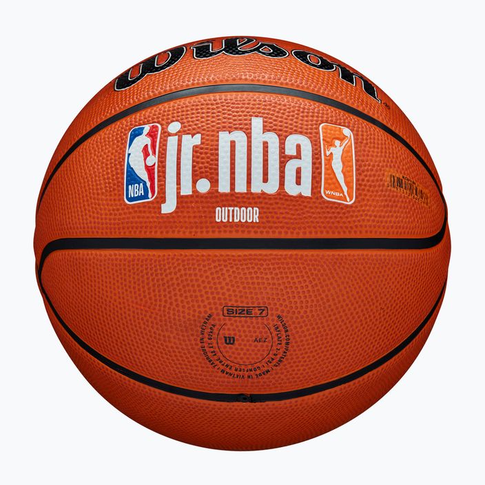 Basketbalová lopta detská Wilson NBA JR Fam Logo Authentic Outdoor veľkosť 5 5