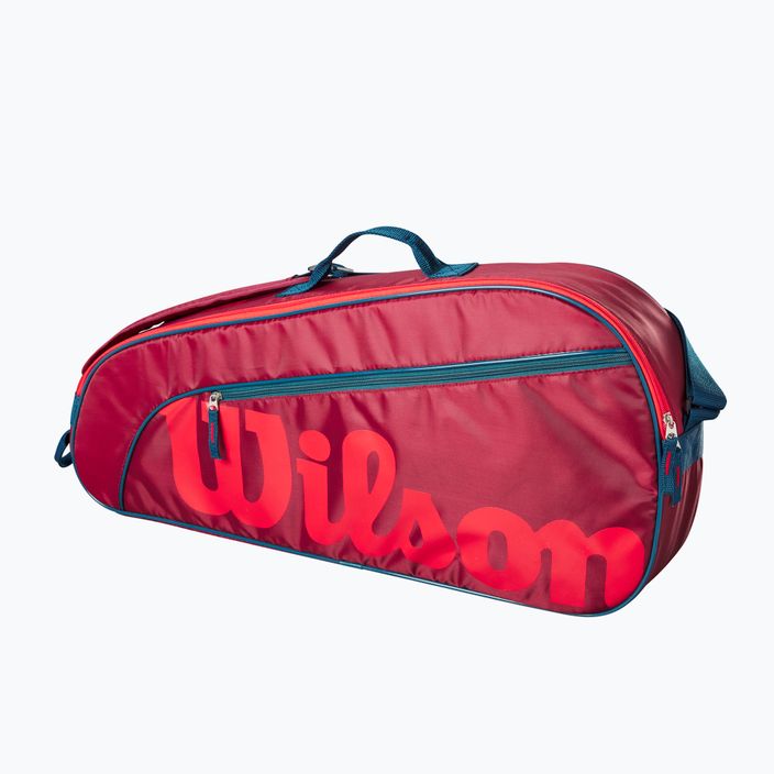 Wilson Junior 3 Pack detská tenisová taška červená WR8023903001 2