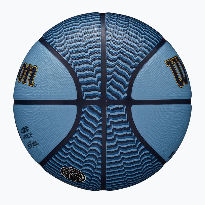 Basketbalová lopta Wilson NBA Player Icon Outdoor Morant modrá veľkosť 7 7
