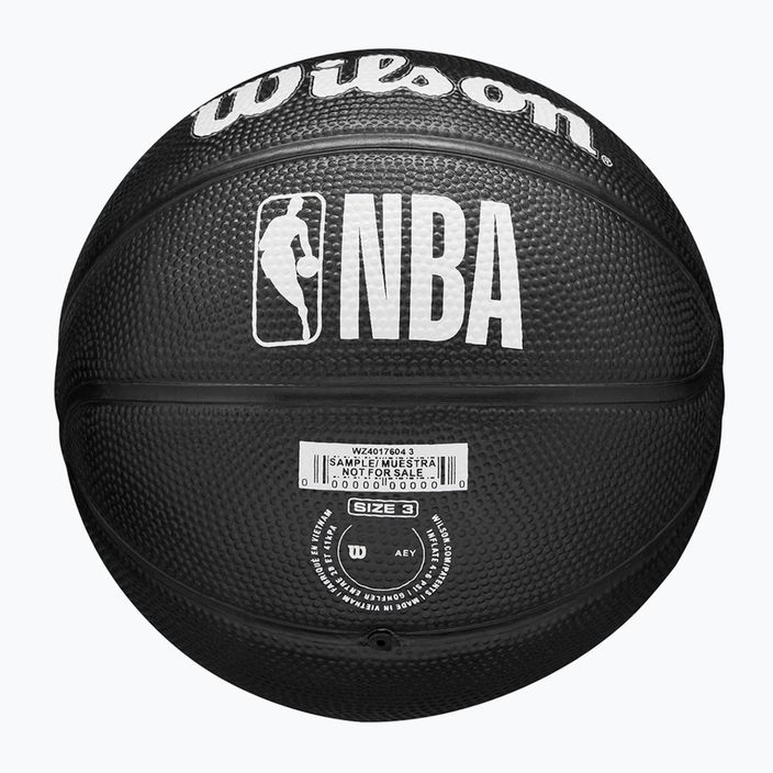 Wilson NBA Team Tribute Mini Brooklyn Nets basketbal WZ4017604XB3 veľkosť 3 7