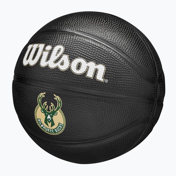 Wilson NBA Team Tribute Mini Milwaukee Bucks basketbal WZ4017606XB3 veľkosť 3 3