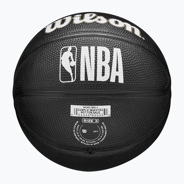 Wilson NBA Team Tribute Mini Milwaukee Bucks basketbal WZ4017606XB3 veľkosť 3 7