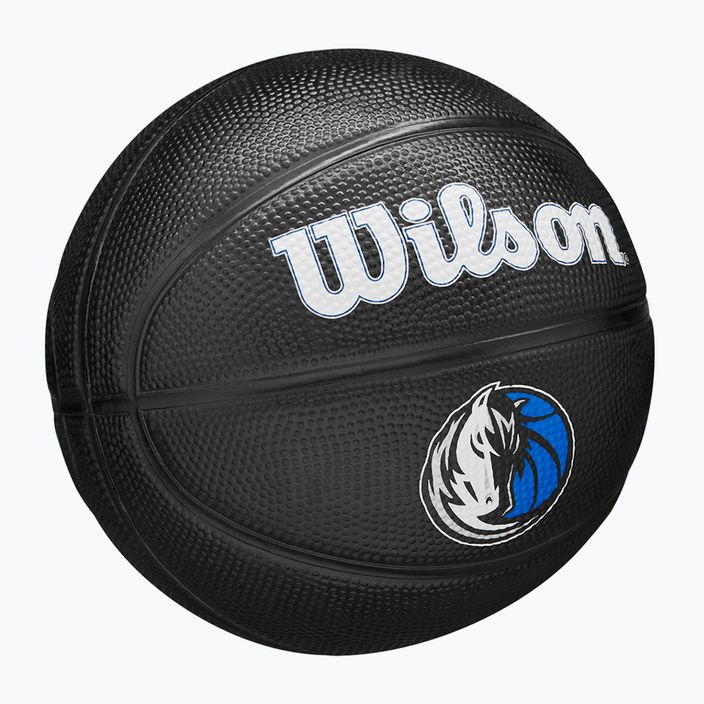 Wilson NBA Team Tribute Mini Dallas Mavericks basketbal WZ4017609XB3 veľkosť 3 2