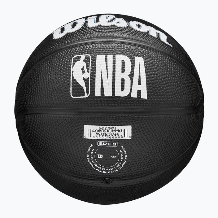 Wilson NBA Team Tribute Mini Dallas Mavericks basketbal WZ4017609XB3 veľkosť 3 7