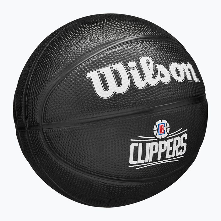 Wilson NBA Team Tribute Mini Los Angeles Clippers basketbal WZ4017612XB3 veľkosť 3 2
