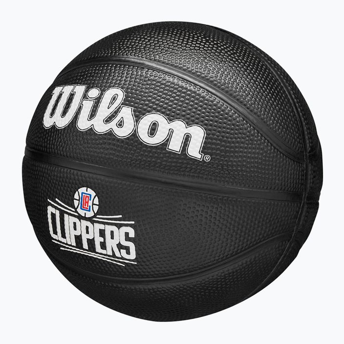 Wilson NBA Team Tribute Mini Los Angeles Clippers basketbal WZ4017612XB3 veľkosť 3 3