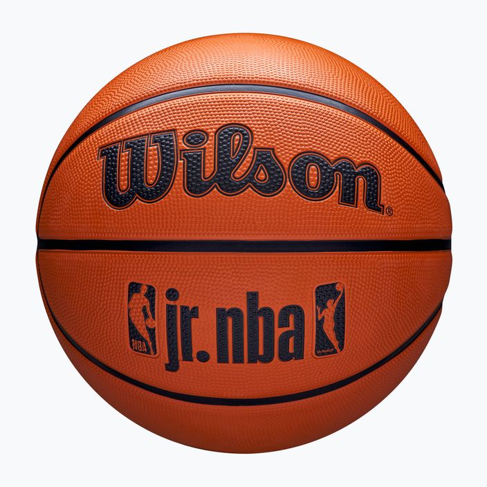 Basketbalová lopta Wilson NBA JR Drv Fam Logo hnedá veľkosť 7