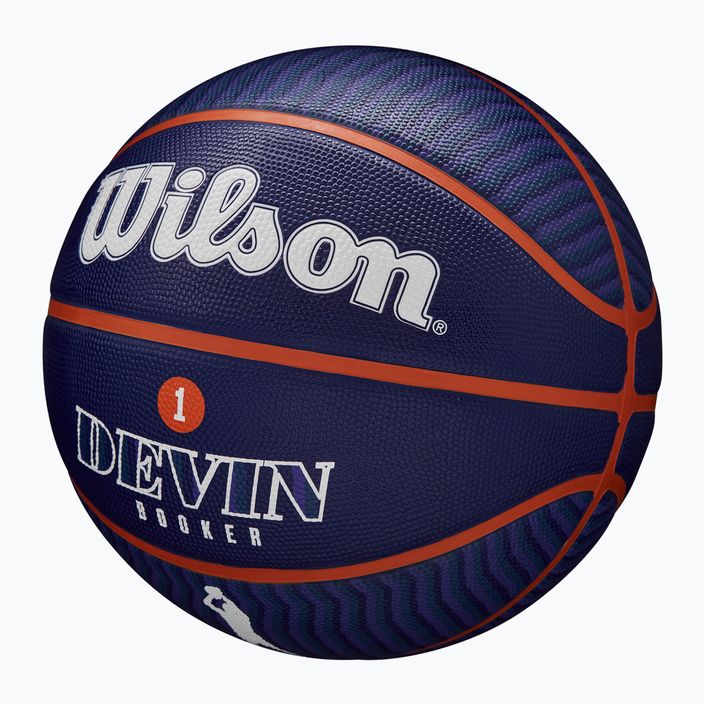 Basketbalová lopta Wilson NBA Player Icon Outdoor Booker navy 7 3