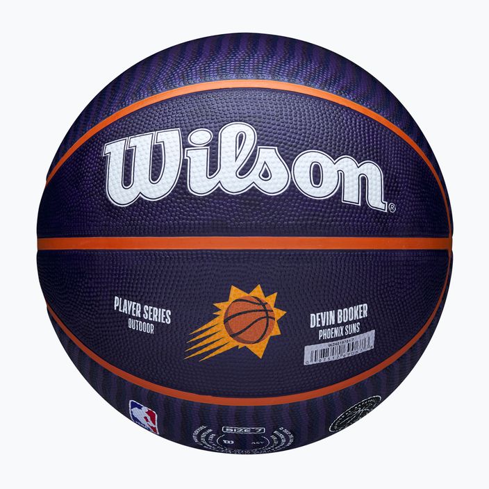 Basketbalová lopta Wilson NBA Player Icon Outdoor Booker navy 7 5