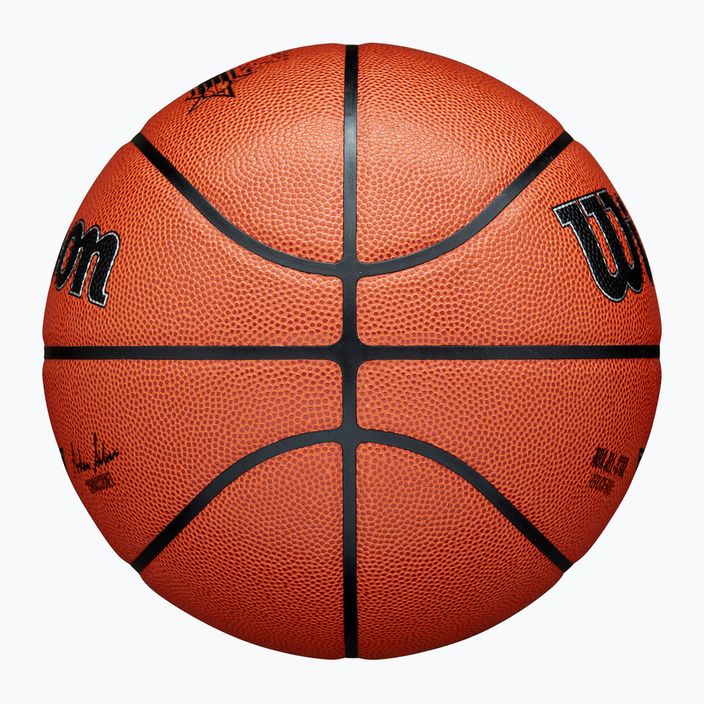 Basketbalová lopta Wilson 2024 NBA All Star Replika + krabica hnedá veľkosť 7 6